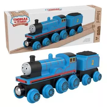 Mattel Thomas the Tank Engine Series Wooden Rail Эдварду лет и HBJ99 (Томас) [2 вверх]