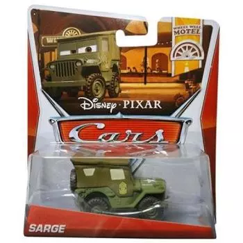 MATTEL WHEEL WELL MOTEL Mattel Wheel Well Motel 2013 Disney-PIXAR ТАЧКИ SARGE Тачки SARGE 1942 Willis