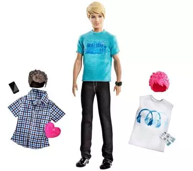 Mattel x2344 с Барби Ла Кен и куколкой на свидание на 3 десятка дней
