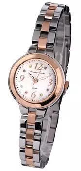 [Mauro Geraldi] Часы Solar 3 Hand MJ056-1 женские серебряные