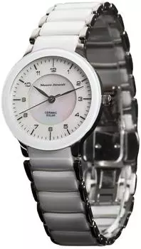 [Mauro Geraldi] Часы Solar Ceramic MJ044-3 Белые