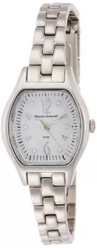 [Mauro Geraldi] Watch Solar Cut Glass Rhinestone MJ050-2 Silver