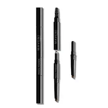 Maveni Brow Monster Pencil Eyebrow Eyebrow Pencil Eyebrow Feeder Eyebrow Powder & Pencil & Brush 3 in 1 Unscented Comes with Replacement Rotating Core