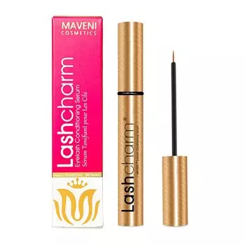 Maveni Lashcharm Human Stem Cell Eyelash Serum Eyelash Serum Eyelash Deluxe Eyelash Serum Eyelash Eyelash Serum 5ml 3 Months Supply [Highly