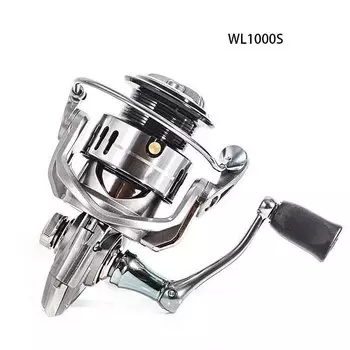Mavllos WL Bass Spinning Reel Speed Ratio 5.2:1 Drag Power 5kg Metal Spool Lightweight Freshwater Carp Spinning Fishing Reel WL1000S