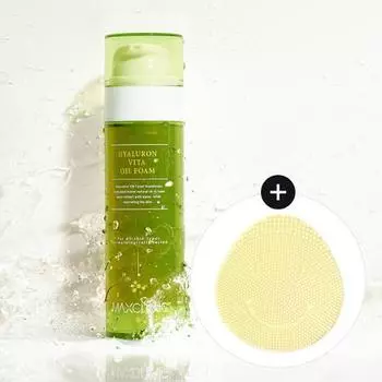 Max Clinic Hyaluron Vita Масляная пенка 110г (+Силиконовая щеточка) Hyaluronic 110g (+ silicone brush)