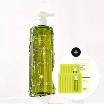 Max Clinic Hyaluron Vita Oil для пены, большая емкость 310 г (+55г дополнительный подарок) Hyaluron 310g+55g