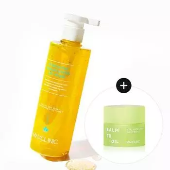 Max Clinic Purity Talk Осветляющее масло для пенообразования, большая емкость, 310 г (+Бальзам к маслу 5мл), Корея очищение Purity Talk 310g + Balm to Oil 5ml