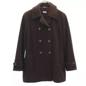 MAX&CO Made in Italy Wool Blend Long coat 42 Brown Women Used