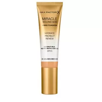 Max Factor Miracle Second Skin Spf20 6 Золотой средний 30 мл