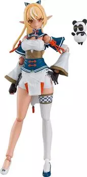 Max Factory figma Hololive Production Shiranui Flare Пластиковая окрашенная подвижная фигурка Немасштабная