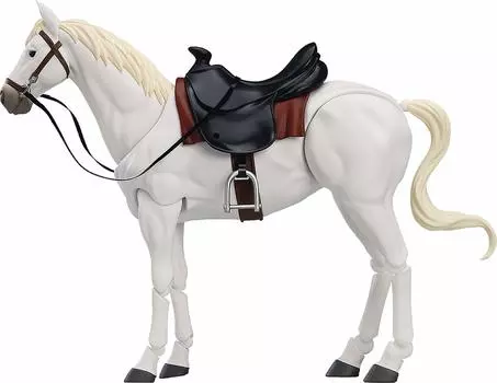 Max Factory figma лошадь окрашенная подвижная фигурка ver.2 [белая] немасштабная ABS&PVC