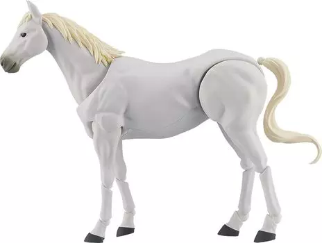 Max Factory figma Wild Horse Пластиковая окрашенная подвижная фигурка [Белая] Немасштабная белый