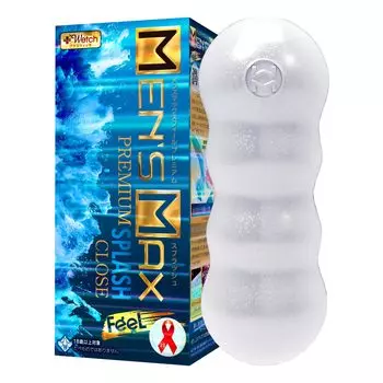 Max Feel Premium Splash Washable and reusable Masturbator Masturbator Premium with more moisturizing ingredients Highly lubricated and moisturizing