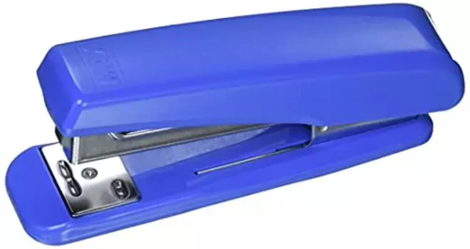 Max HD-35 Medium Stapler, Uses No. 3 Needles, Maximum 30 Sheets, Blue