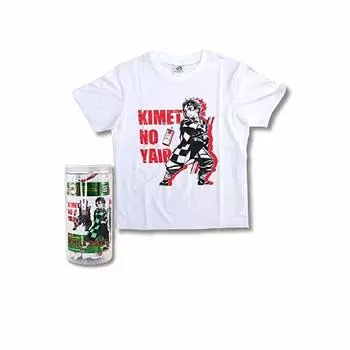 Max Limited Demon Kimetsu no Yaiba Bottle BL 4580397913580 Футболка с рисунком Slayer/Белый 1488 см