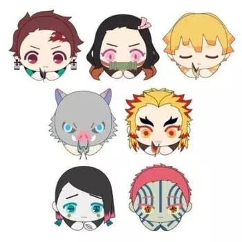 Max Limited Коллекция Demon Kimetsu no Yaiba Hagu Chara 3 BOX Slayer чёрный
