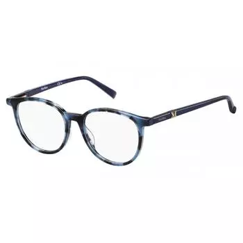Max Mara Mm1410 Jbw Unisex Eyeglasses Blue Havana/50-17-145