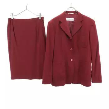 MAX MARA сделано в Италии Юбочный костюм Комплект 42 Серия Бордо Женский Б/У