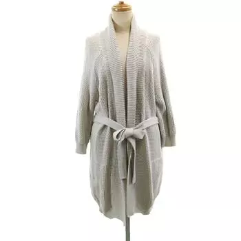 MAX MARA Weekend Five-quarter sleeve Shawl collar knit long cardigan M Men s Used