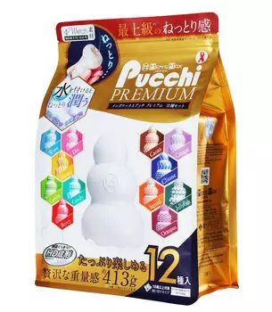 Max Pucci Premium 12 типов Полный набор Приблизительно 413 г Роскошный вес Содержит высокоувлажняющие высокоувлажняющие Индивидуально упаковано больше