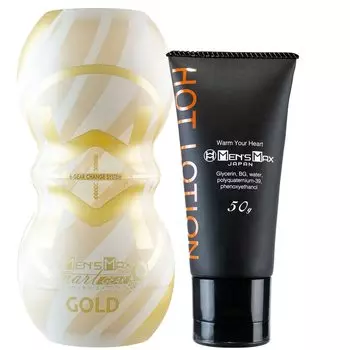 Max Smart Gear Gold Max Hot Lotion [Покупка набора] Мужской и мужской