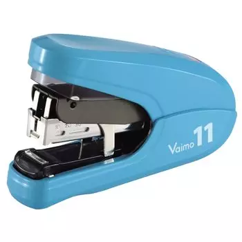Max Stapler Vimo 11 Flat 40 Sheets Stapling 100 Pieces Loaded Blue HD-11FLK/B