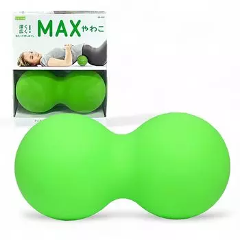 MAX Yawako миофасциальный релиз мяч растяжка мяч пенный ролик арахисовая форма подлинный La-VIE 3B-4707 [Производитель продукции]