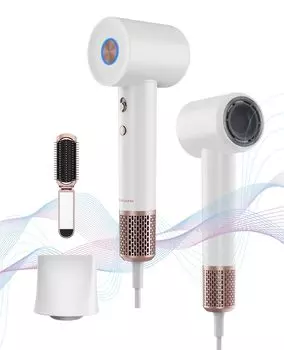 MAXGROOM Большой объем воздуха для сушки x Высокая скорость x Красивые волосы Волосы Высокая концентрация 200 миллионов отрицательных увлажнителей Мощный ветер Мощные волосы