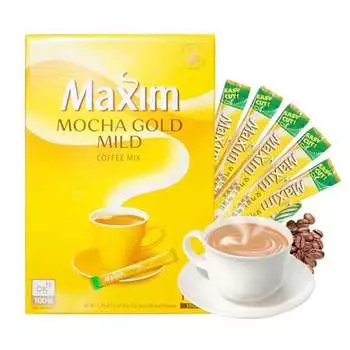 Maxim Mocha Gold Mild Mixed Coffee 50 sticks