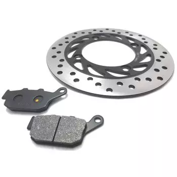 MAXIMASELECT CB400 FOUR CB400 SUPER FOUR Комплект задних тормозов Сменные детали для велосипеда Техническое обслуживание Тормозные детали, совместимые с Honda / (Тормозная колодка/дисковый ротор)