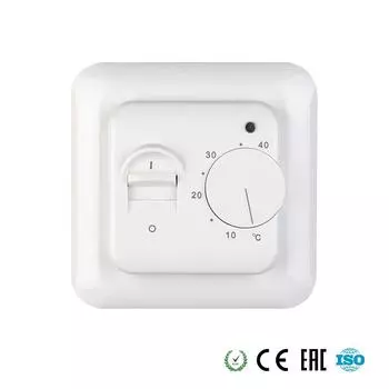 MAXKOSKO RTC70 механический комнатный термостат электрический термостат для теплого пола инфракрасный обогреватель с внешним датчиком NTC зонд 16A белый