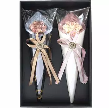 MAXMATERIA Букет банных полотенец Сумка для переноски БАННОЕ ПОЛОТЕНЦЕ ГОЛУБОЕ РОЗОВОЕ Maxmateria Полотенце с букетом сухих цветов Полотенце в подарок на день рождения Сувенир на новоселье