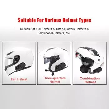 Maxto M2 BT мотоциклетный шлем Интерком FM шлем водонепроницаемый мотоцикл замена для Vimoto чёрный