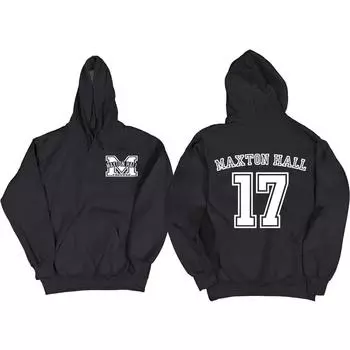 Maxton Hall 17 TV Graphic Hoodie The World Between Us Sweatshirt Sudaderas Para Mujer Повседневная одежда унисекс Зимняя удобная L чёрный