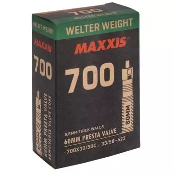 MAXXIS Welterweight Камера PV 60мм 0d Съемный сердечник клапана 700x33-50 (RVC)