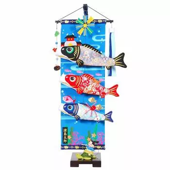 May Doll Indoor Carp Streamer Taro Urashima Carp Streamer Medium Size (Height 95cm)