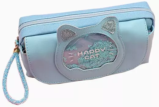 MAYACAT Блестящий Карандаш Сверкающий Карандаш Большой Начальная Школа Младшая Средняя Школа Старшая Школа Вход в Школу Кошка Портативный Чехол, Чехол, Милый, Милый,