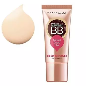 Maybelline BB Cream Pure Mineral BB SP Cover 01 Натуральный бежевый