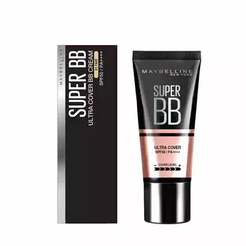 MAYBELLINE BB Cream SP BB Ultra Cover 01 Натуральная охра Защита от УФ-излучения SPF50/PA++++