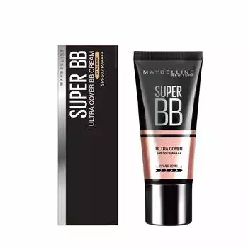 MAYBELLINE BB Cream SP BB Ultra Cover 02 Medium Ocher Защита от ультрафиолета SPF50/PA++++