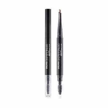 MAYBELLINE Eyebrow DB Pencil & Brush RB-1 Red Brown
