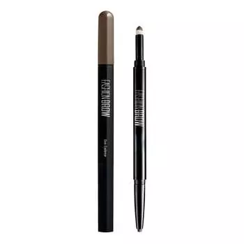 MAYBELLINE Eyebrow Fashion Brow Slim & Soft BR-1 Natural Dark Brown Waterproof