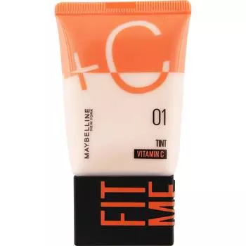 Maybelline Fit Me Fresh Tint 01 Skin Makeup Применение: Нанесите небольшое количество средства размером с жемчужину на кончик пальца.. Равномерно распределите по всему лицу, начиная с