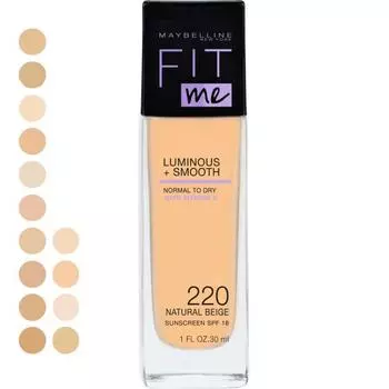 Maybelline Fit me Liquid Makeup 220 Natural 30ml