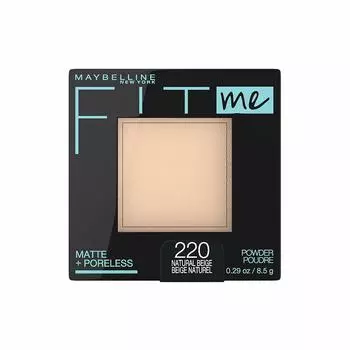 MAYBELLINE Fit Me Powder M Foundation 220 Natural Brightness (розовый) 8.5г