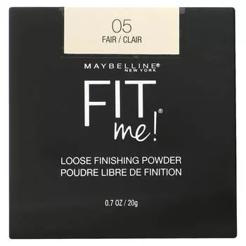 Maybelline, fit me, рассыпчатая финишная пудра, 05 пар, 0,7 унции (20g)