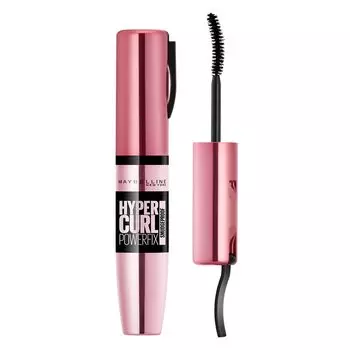 Maybelline Hyper Curl Power Fix 01 Черная тушь для ресниц Легко смывается