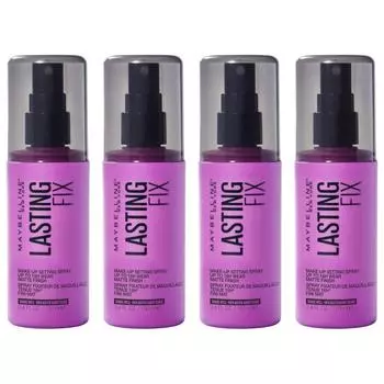 Maybelline Lasting Fix Спрей-фиксатор Maybelline Lasting Fix Setting 100 мл 4 упаковки, 4 штуки