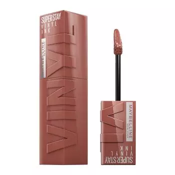 MAYBELLINE Lip SP Stay Vinyl Ink 120 бежевая помада